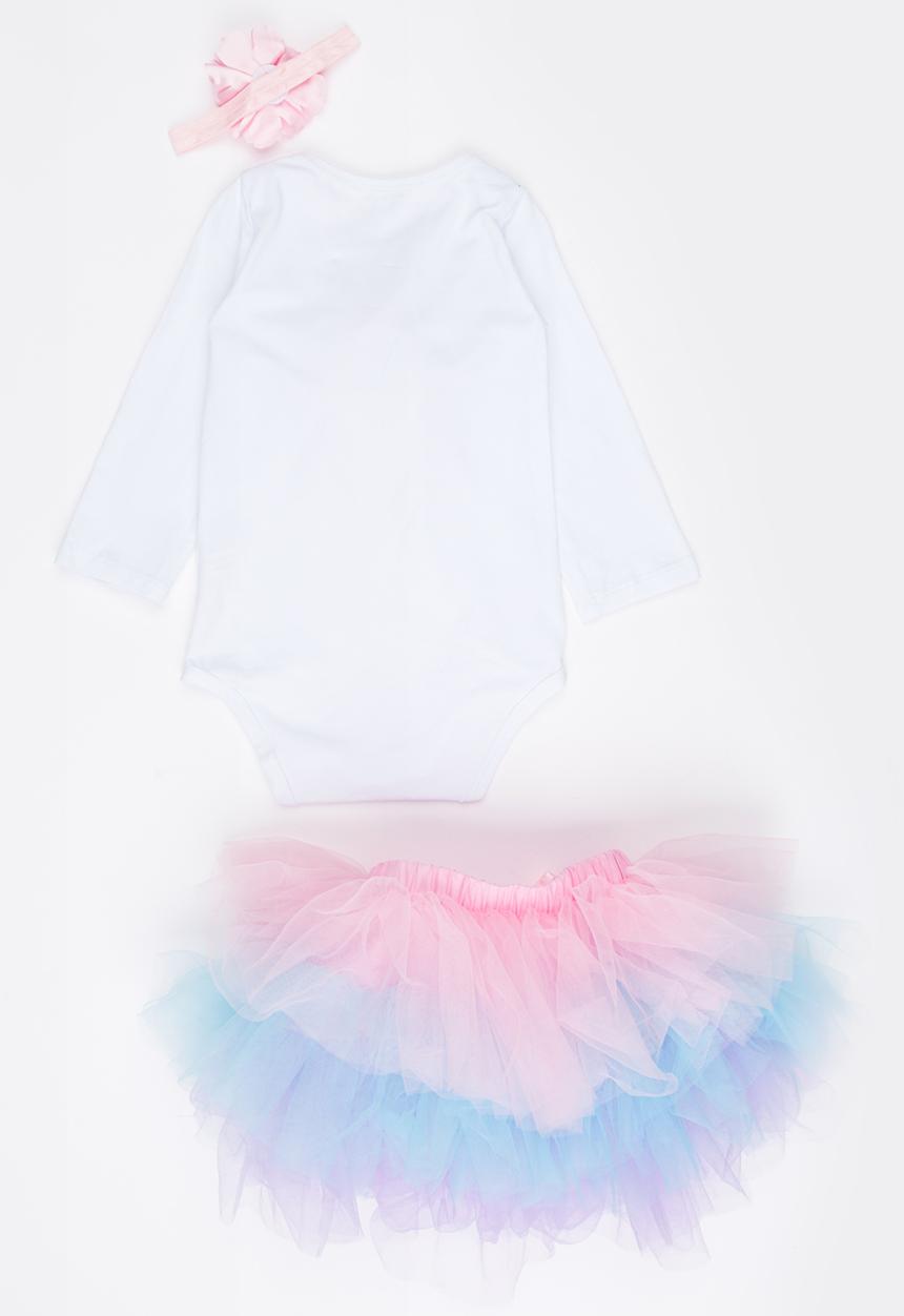 Pop Candy - 3 Piece Tutu Skirt Set Multi-colour