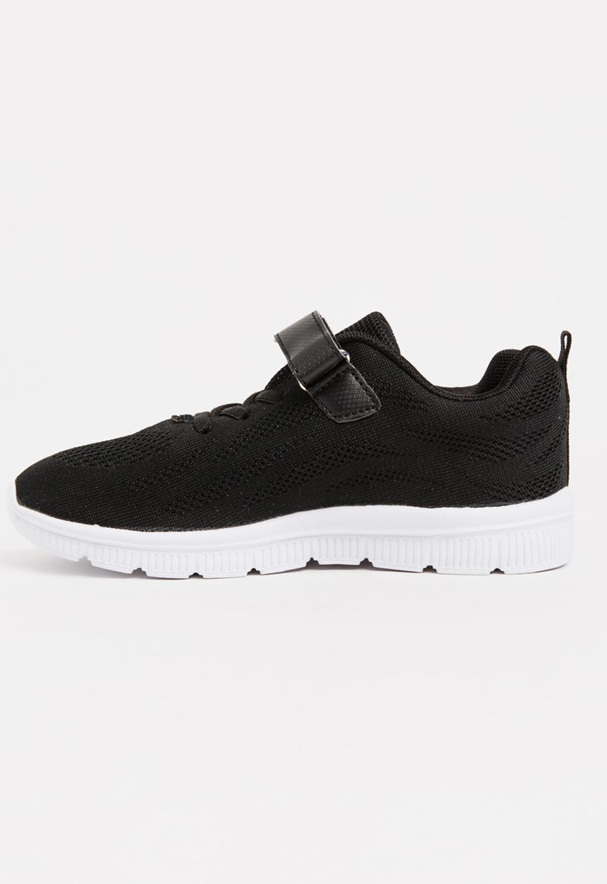 Pop Candy - Knitted Detail Sneakers Black