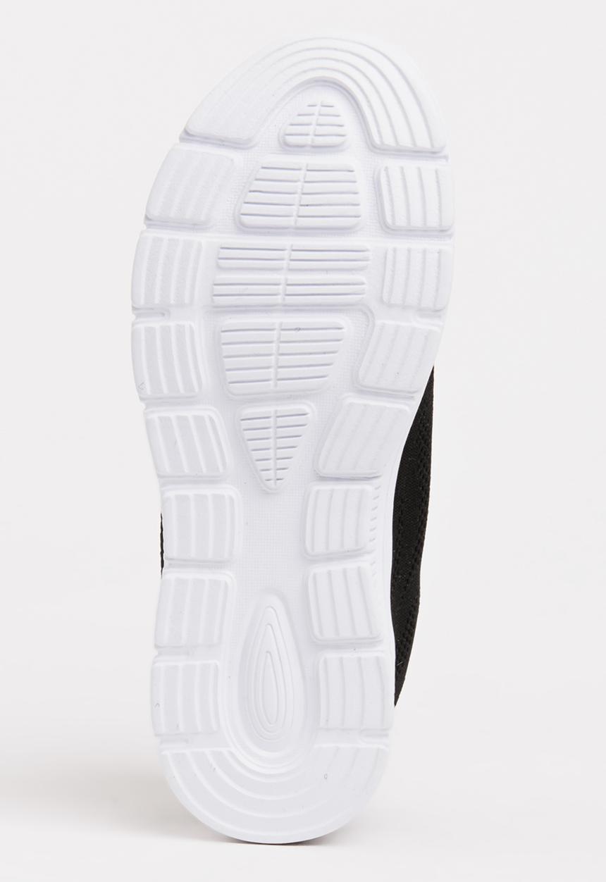 Pop Candy - Knitted Detail Sneakers Black