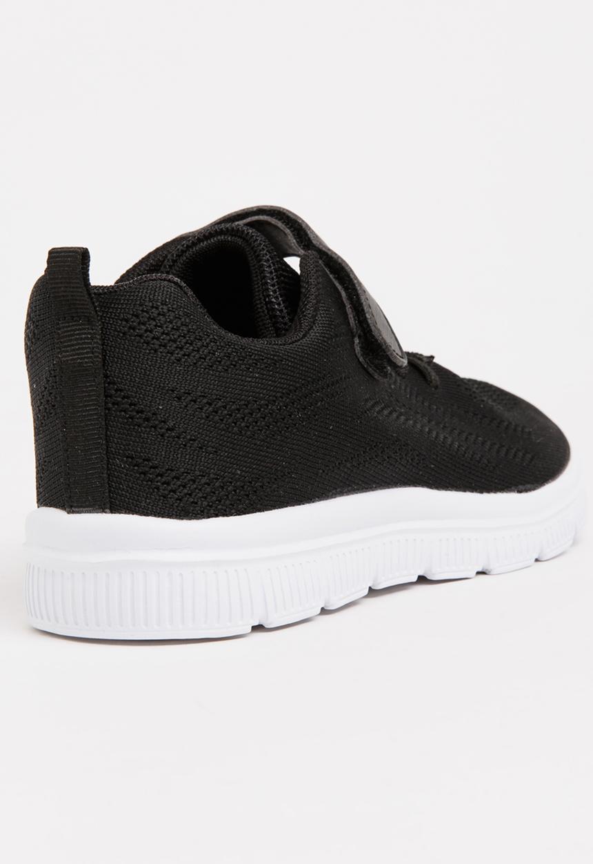 Pop Candy - Knitted Detail Sneakers Black