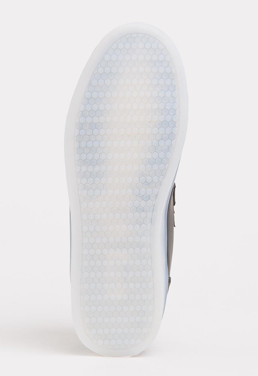 Pop Candy - Velcro strap light up sneakers - black 