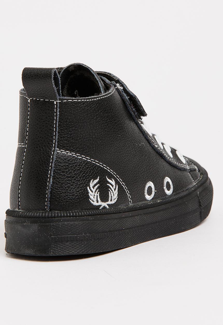 Pop Candy - Boys Hi Top Sneaker Black