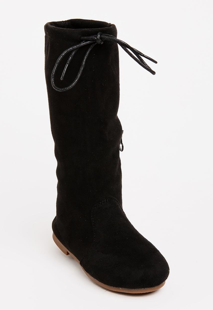 Pop Candy - Girls Knee-Length Boot Black