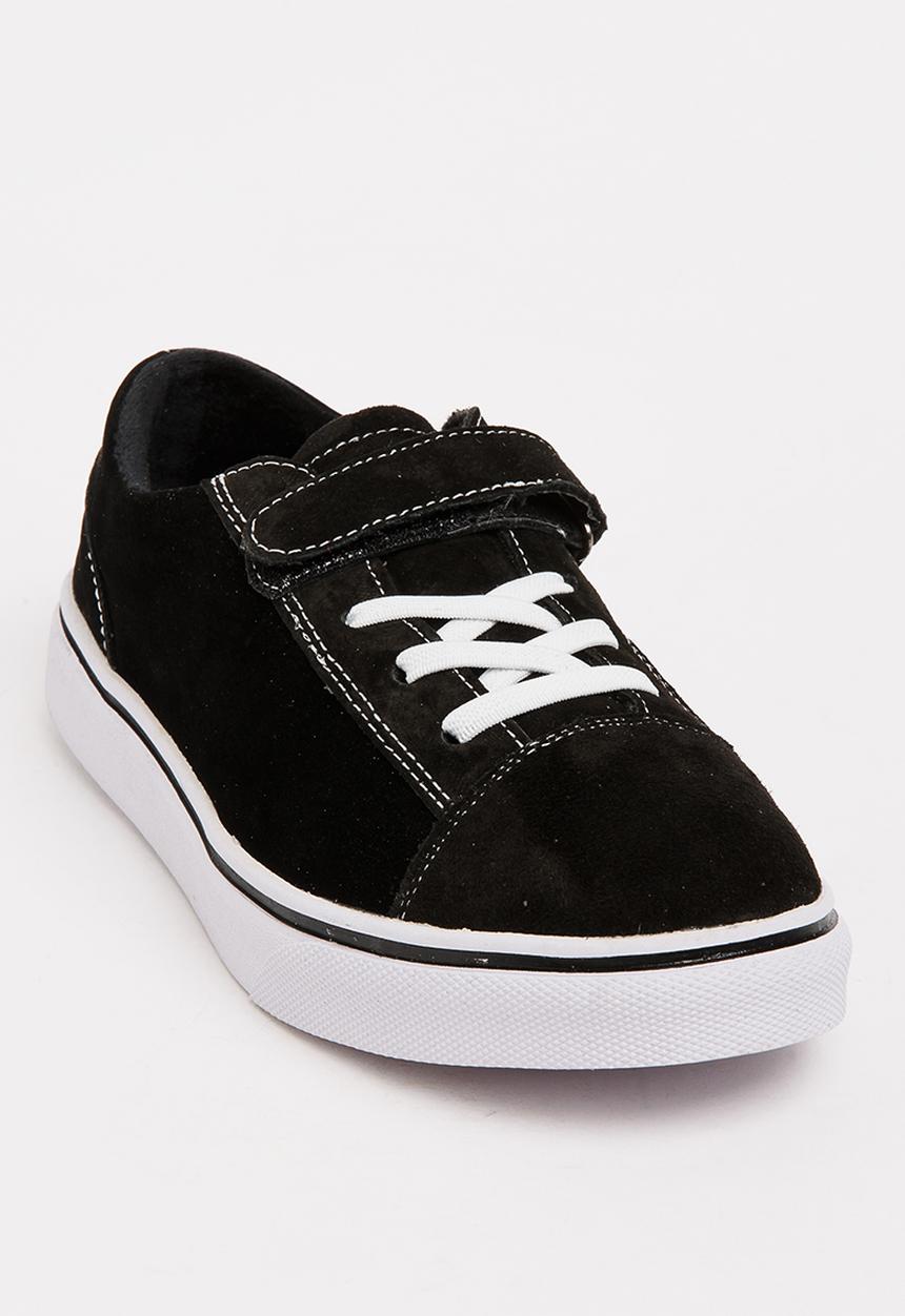 Pop Candy - Boys Low Top Sneaker Black