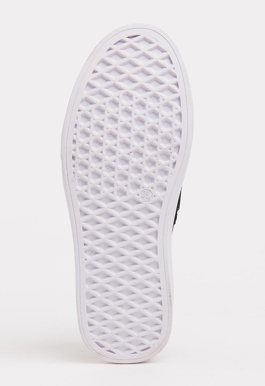 Pop Candy - Boys Low Top Sneaker Black