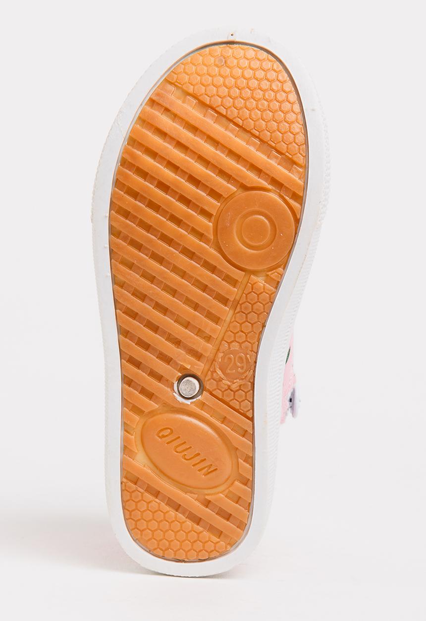 Pop Candy - Printed High Top Sneaker Pale Pink