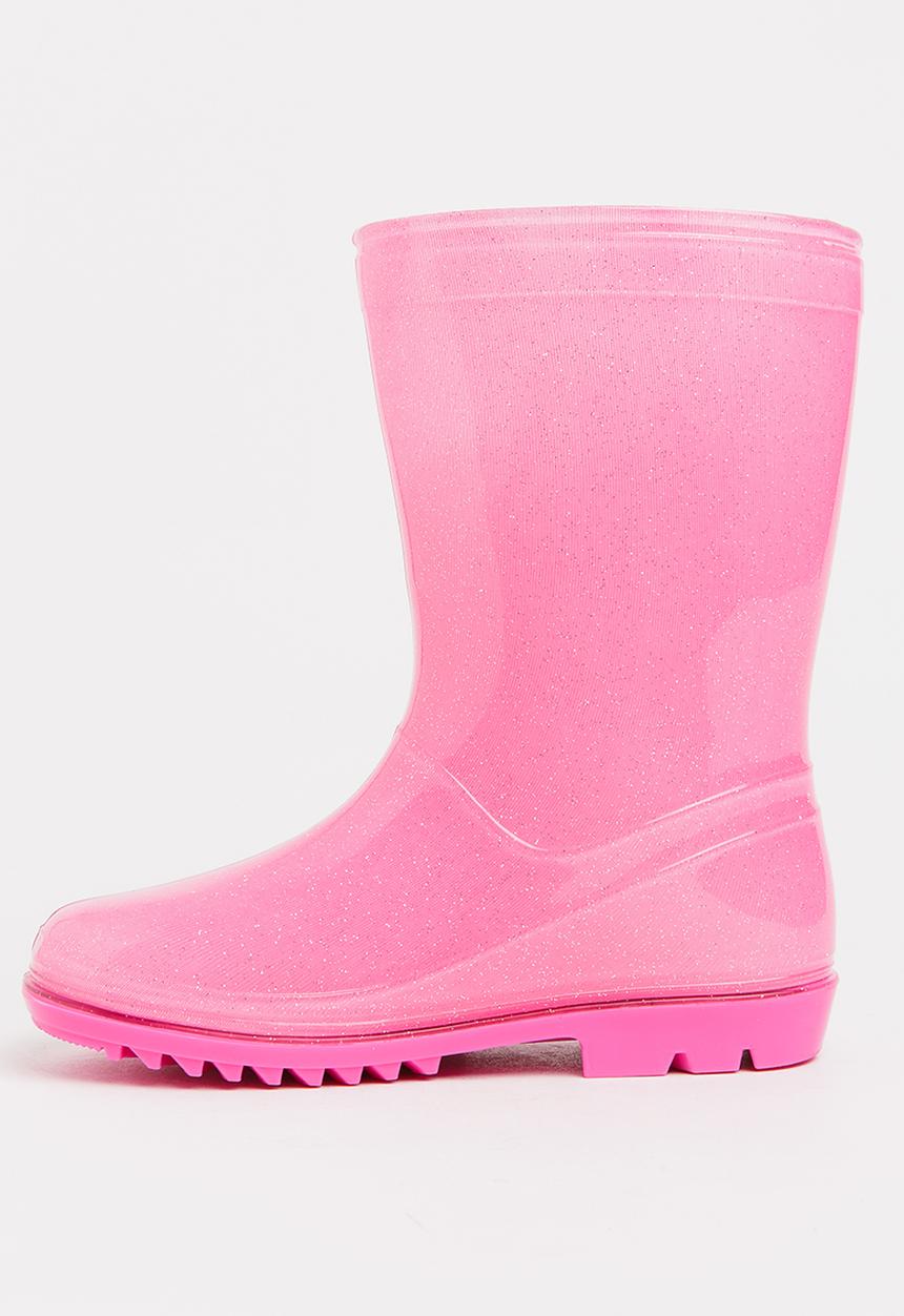 Character Fashion - Kids Barbie wellington booties - pink