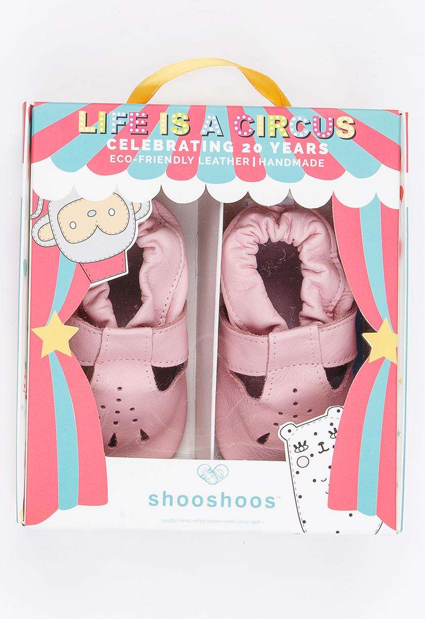shooshoos - Pink Rain Lily Sandal Pale Pink