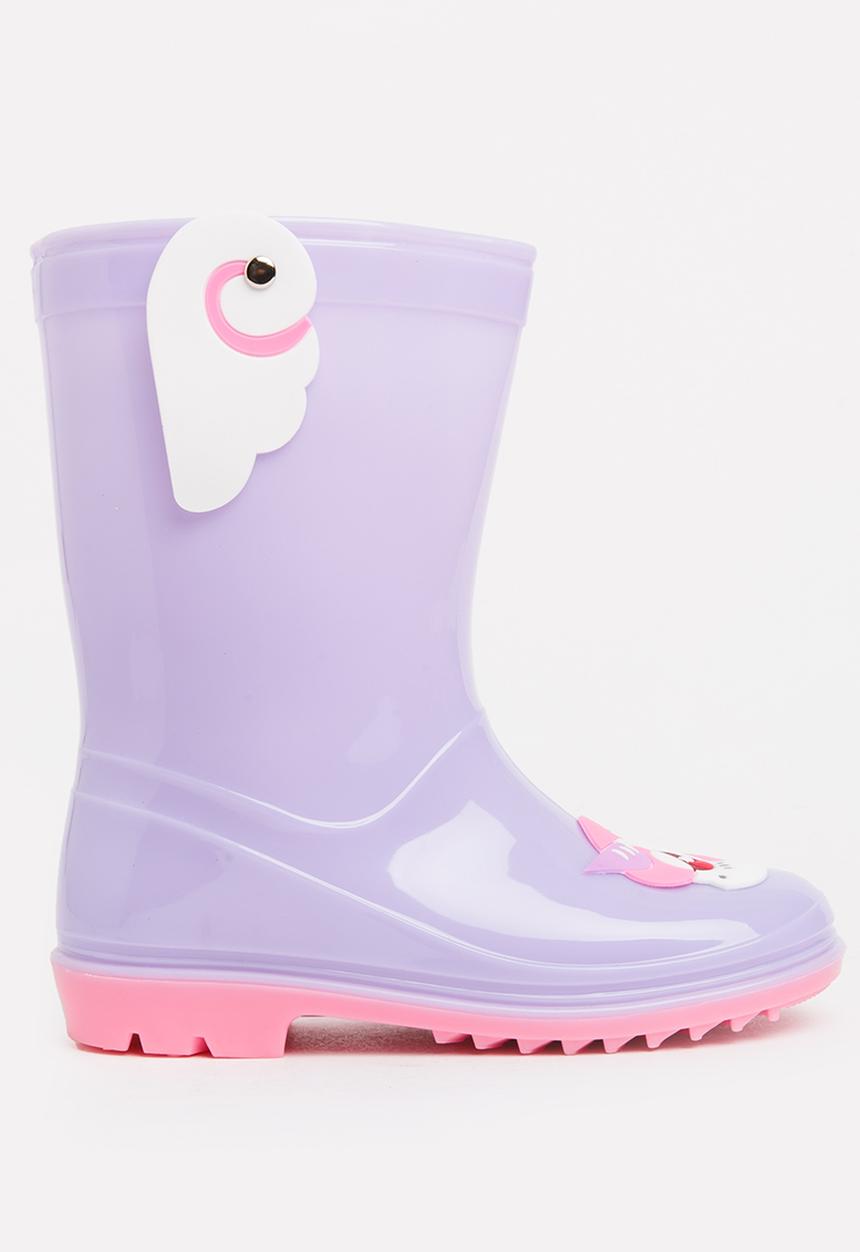Pop Candy - Girls Unicorn Boot Mid Purple