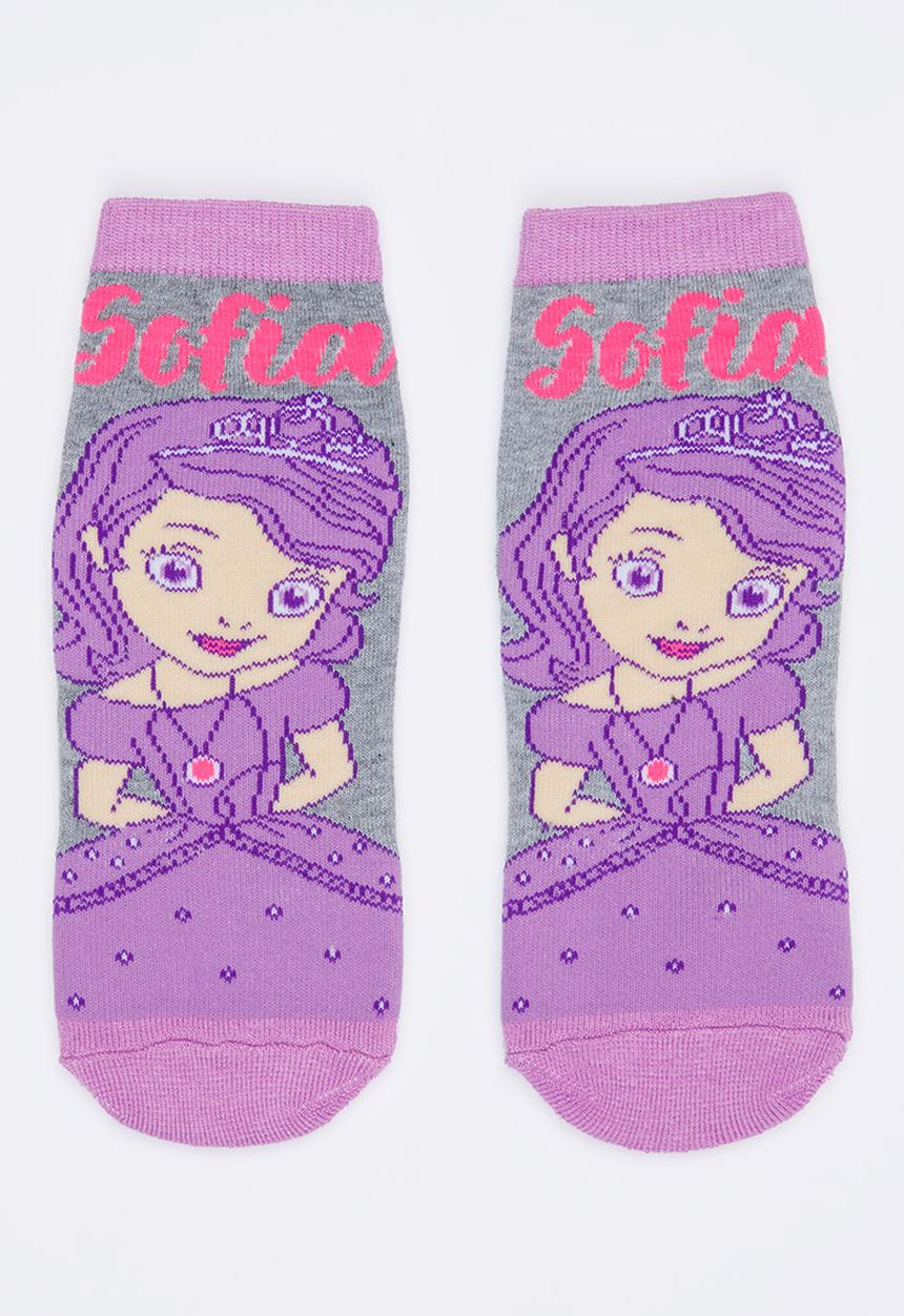 Character Fashion - Sofia The First Slipper Socks Multi-colour
