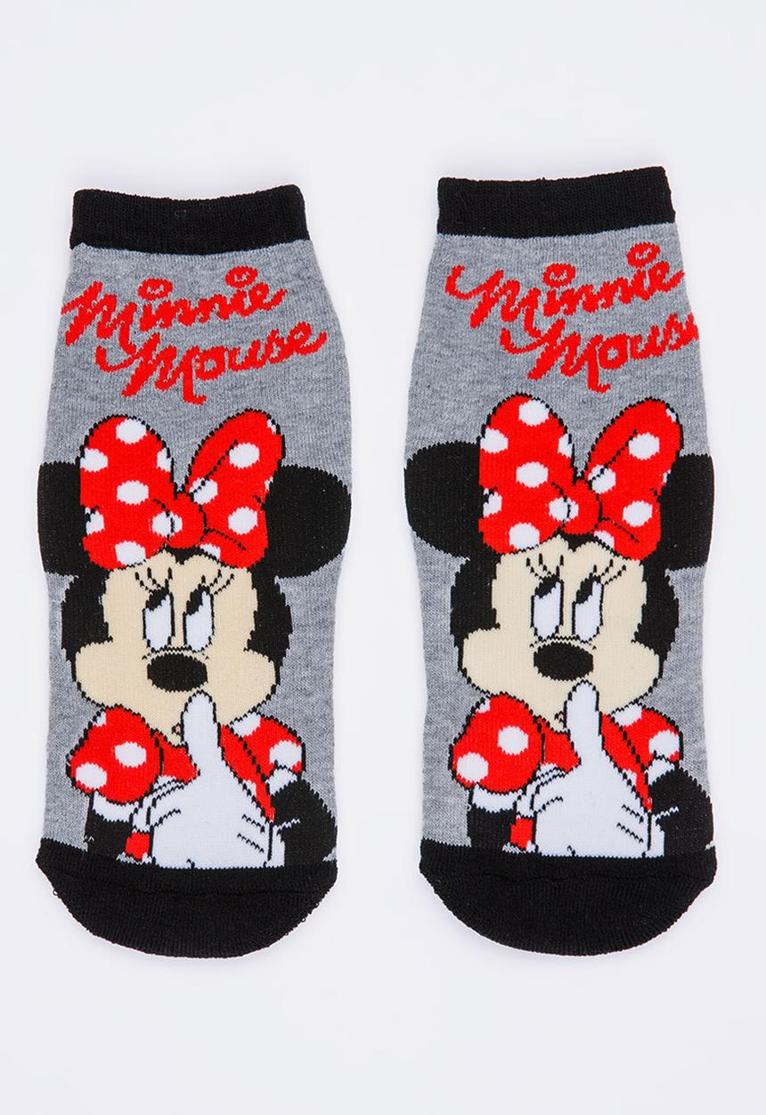 Character Fashion - Minnie Mouse Slipper Socks Multi-colour