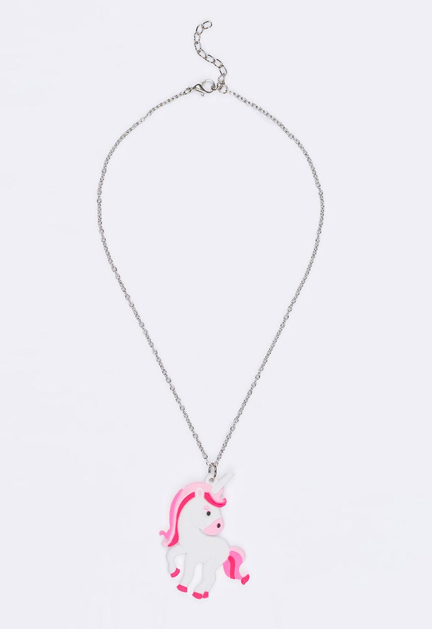 Jewels and Lace - Unicorn Necklace Multi-colour