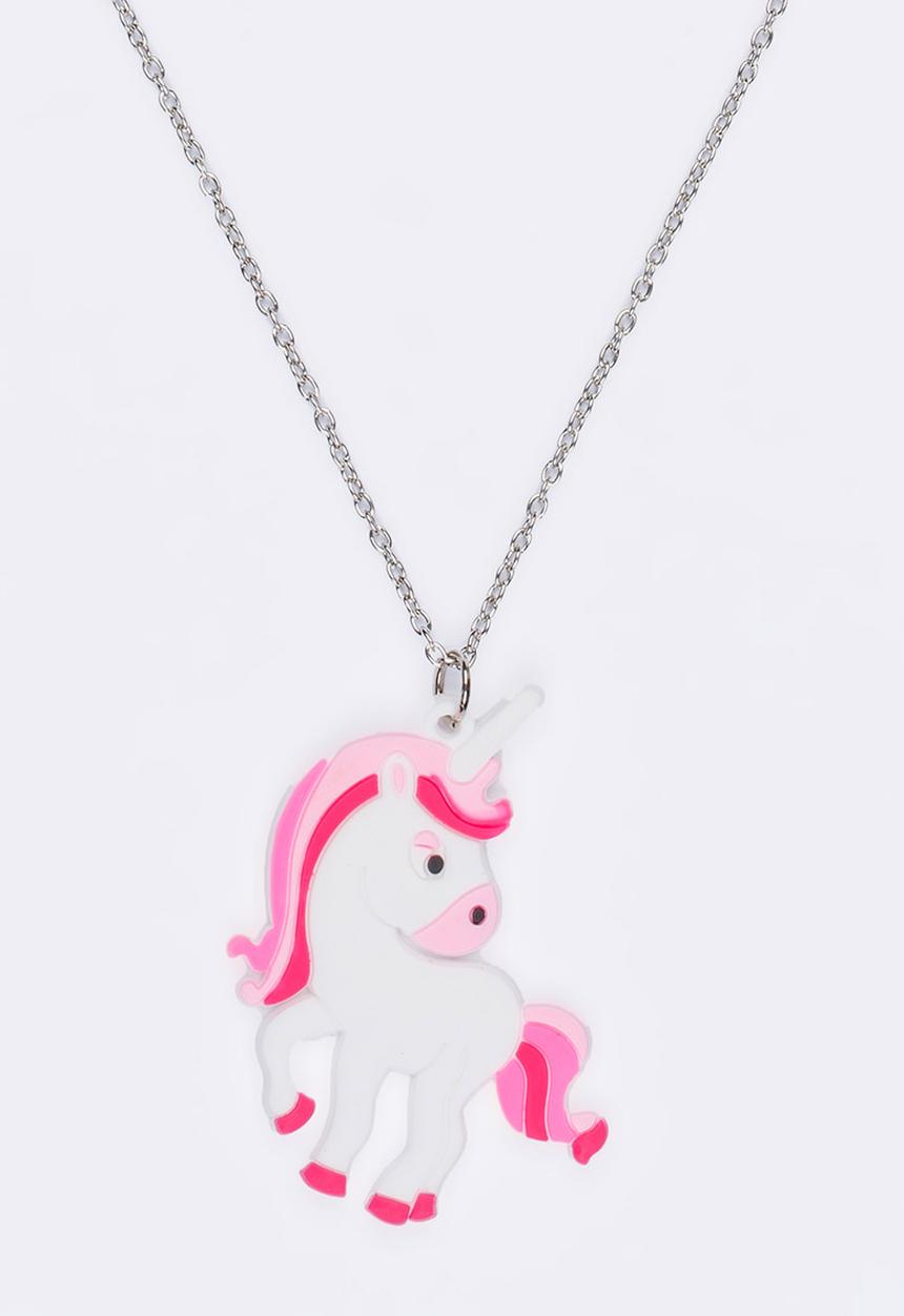 Jewels and Lace - Unicorn Necklace Multi-colour
