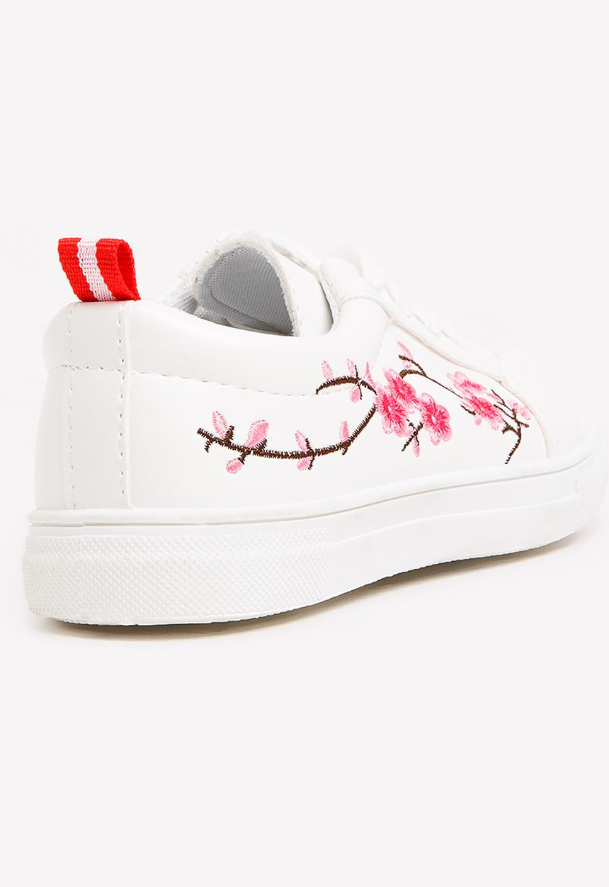 Pop Candy - Embroidered Sneaker White