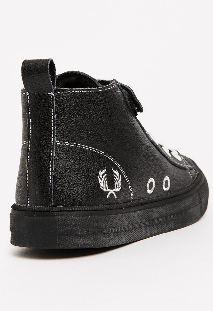 Pop Candy - Boys Hi Top Sneaker Black