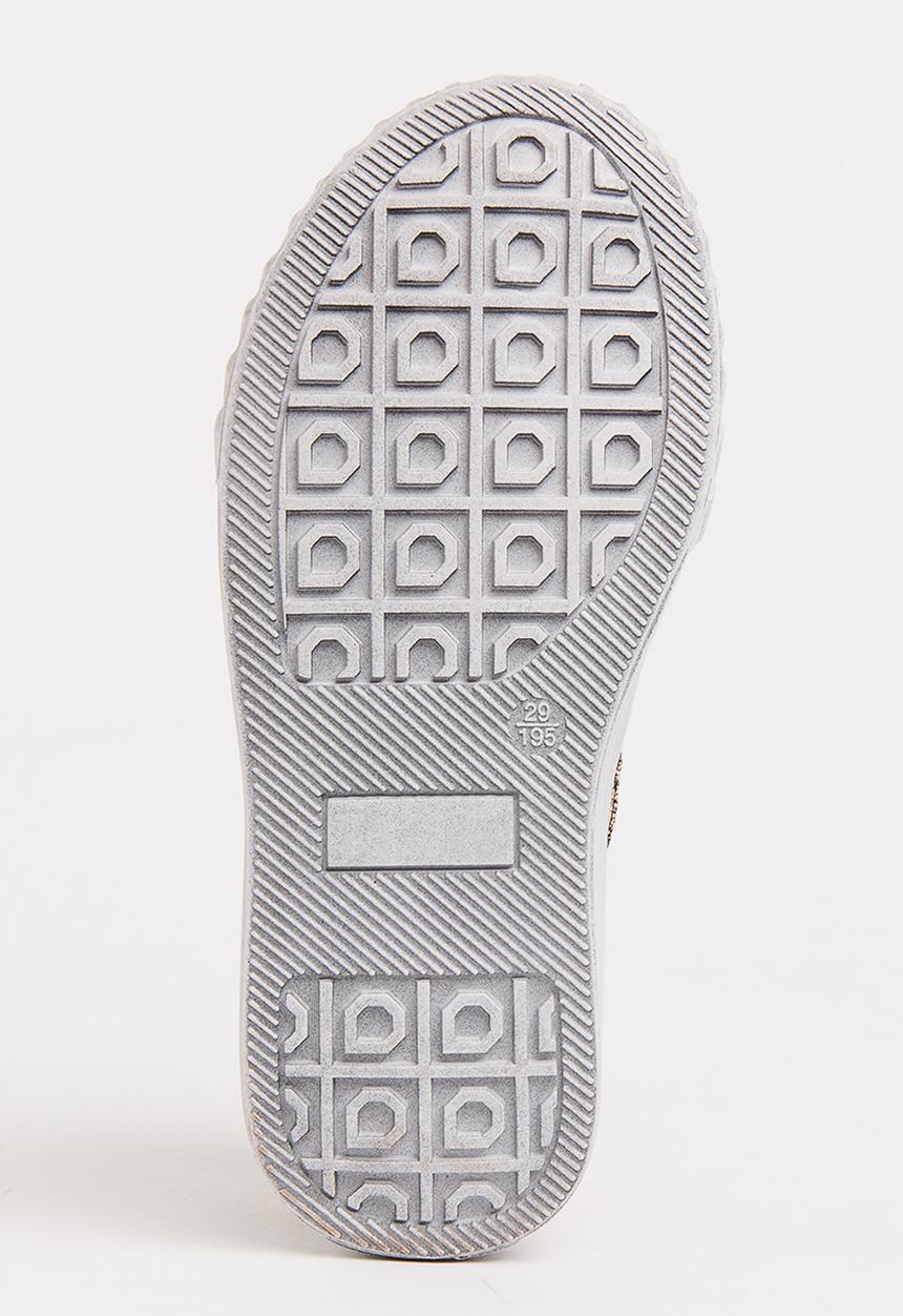Pop Candy - Boys Metallic Sneaker Gold