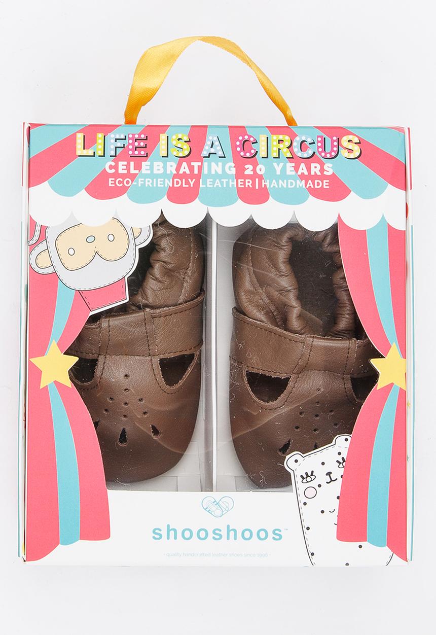 shooshoos - Dust Buster Sandal Dark Brown