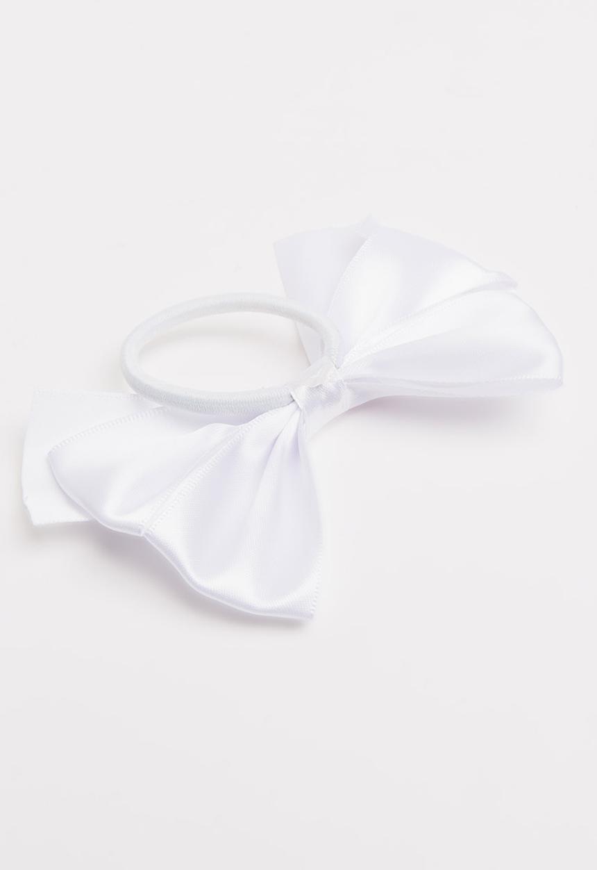 Jewels and Lace - Bow Hairband Cream