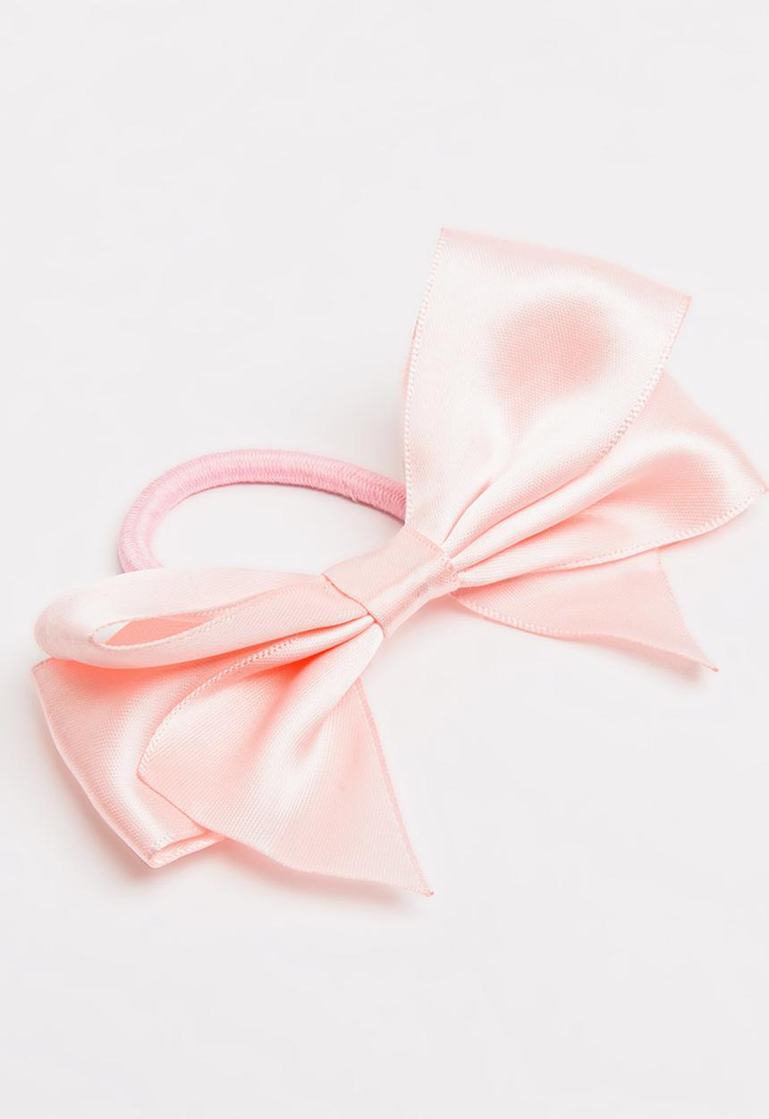 Jewels and Lace - Bow Hairband Pale Pink