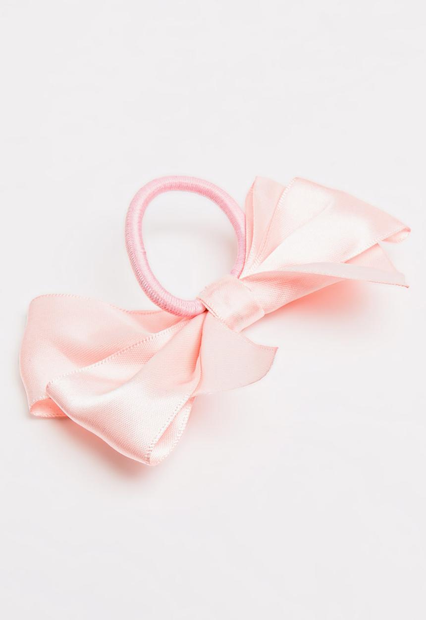 Jewels and Lace - Bow Hairband Pale Pink