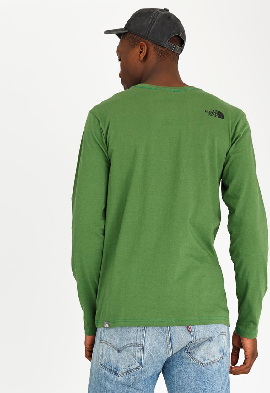 DNU - The North Face - Fine Printed Cotton Tee Khaki Green