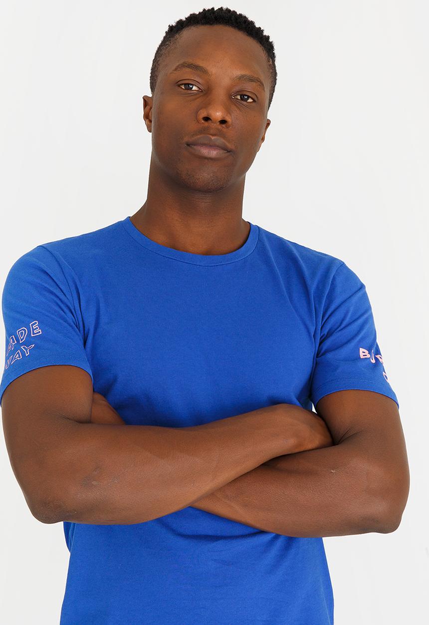 Levi’s® - Burn Out Cotton Tee Blue