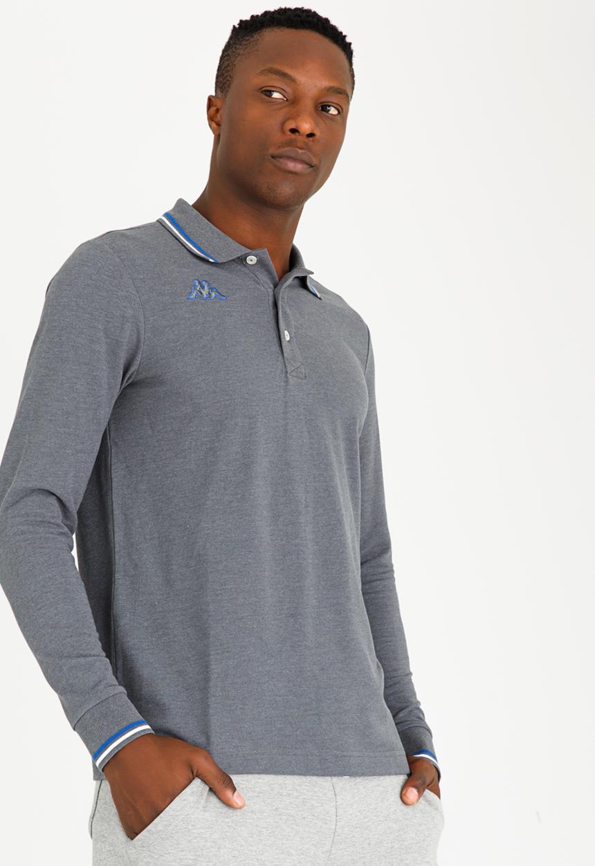 KAPPA - Logo Maltax 5 MLS Golfer Grey Melange
