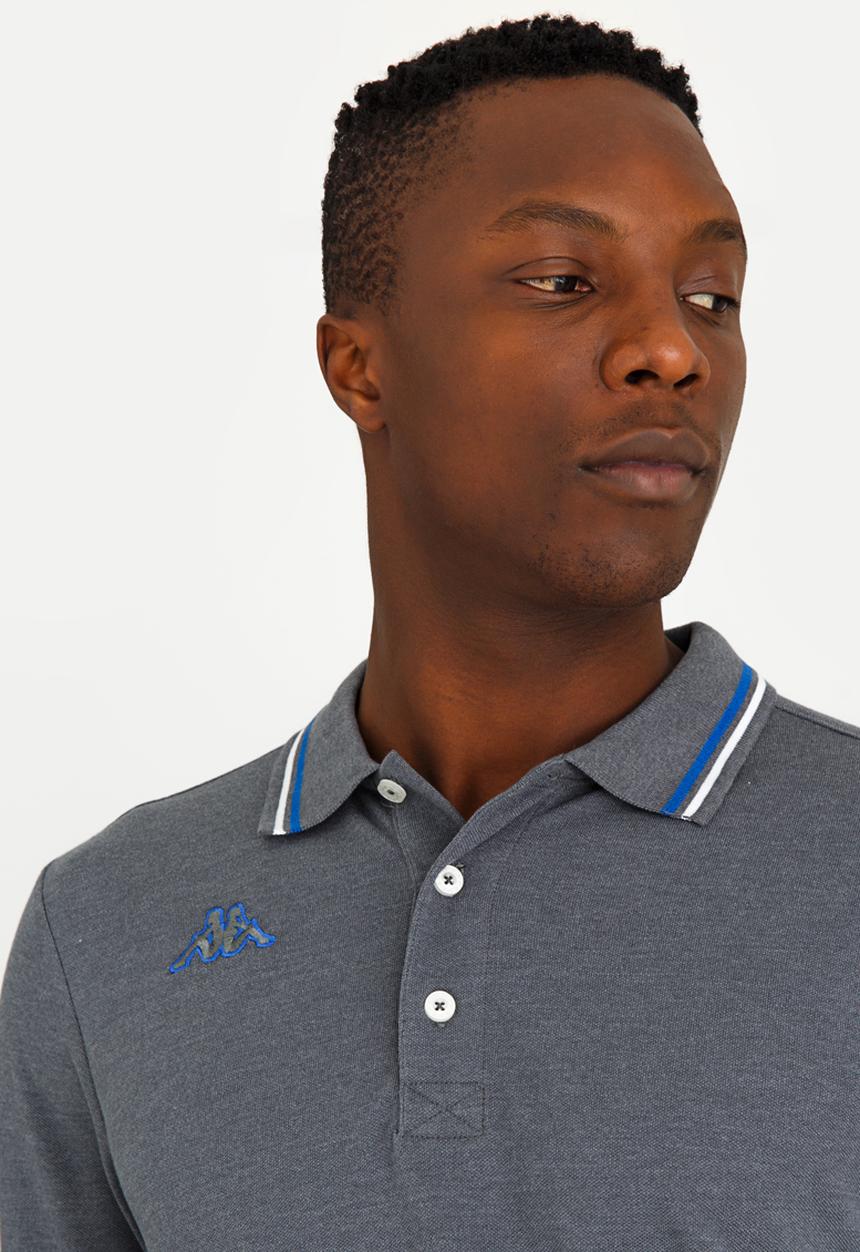 KAPPA - Logo Maltax 5 MLS Golfer Grey Melange