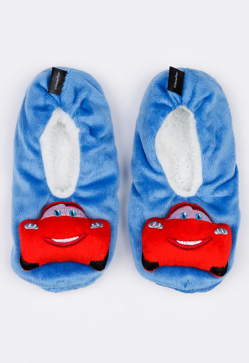 Character Fashion - Cars Sherpa Slippers Multi-colour