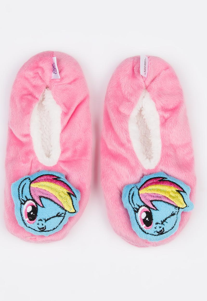 Character Fashion - My Little Pony Sherpa Slippers Mid Pink