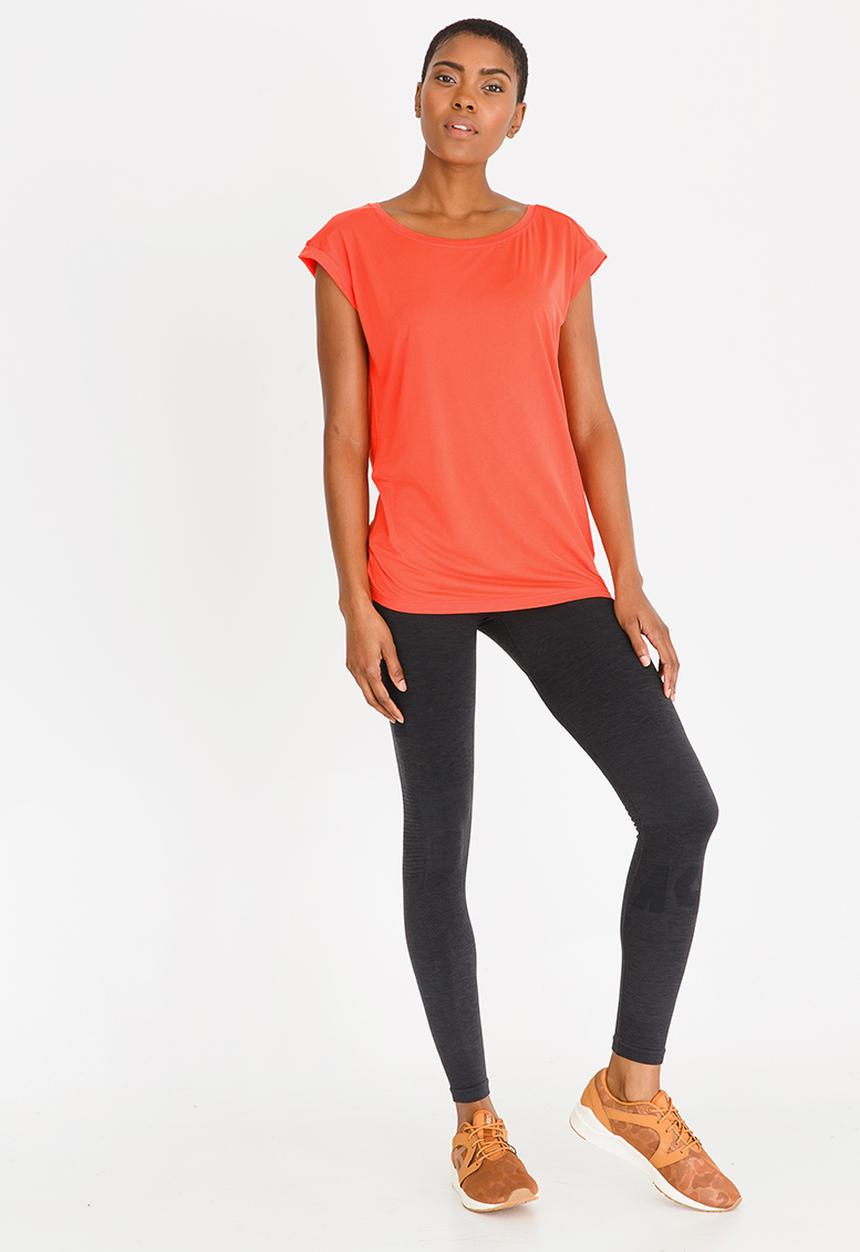 ASICS - Cape Sleeve Layering Top Coral