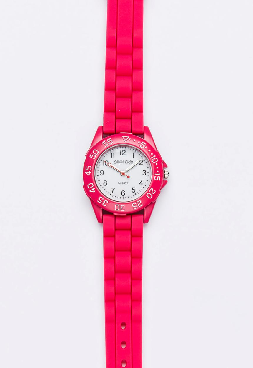Cool Kids - Sporty  Resin Watch Mid Pink