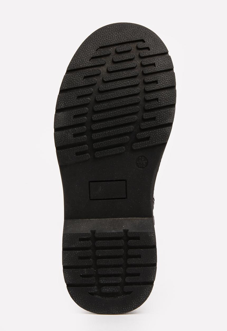 Pop Candy - Boys PU Boot Grey