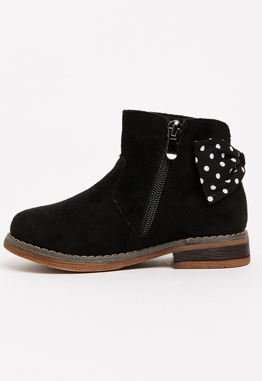 Pop Candy - Girls Ankle Boot Black