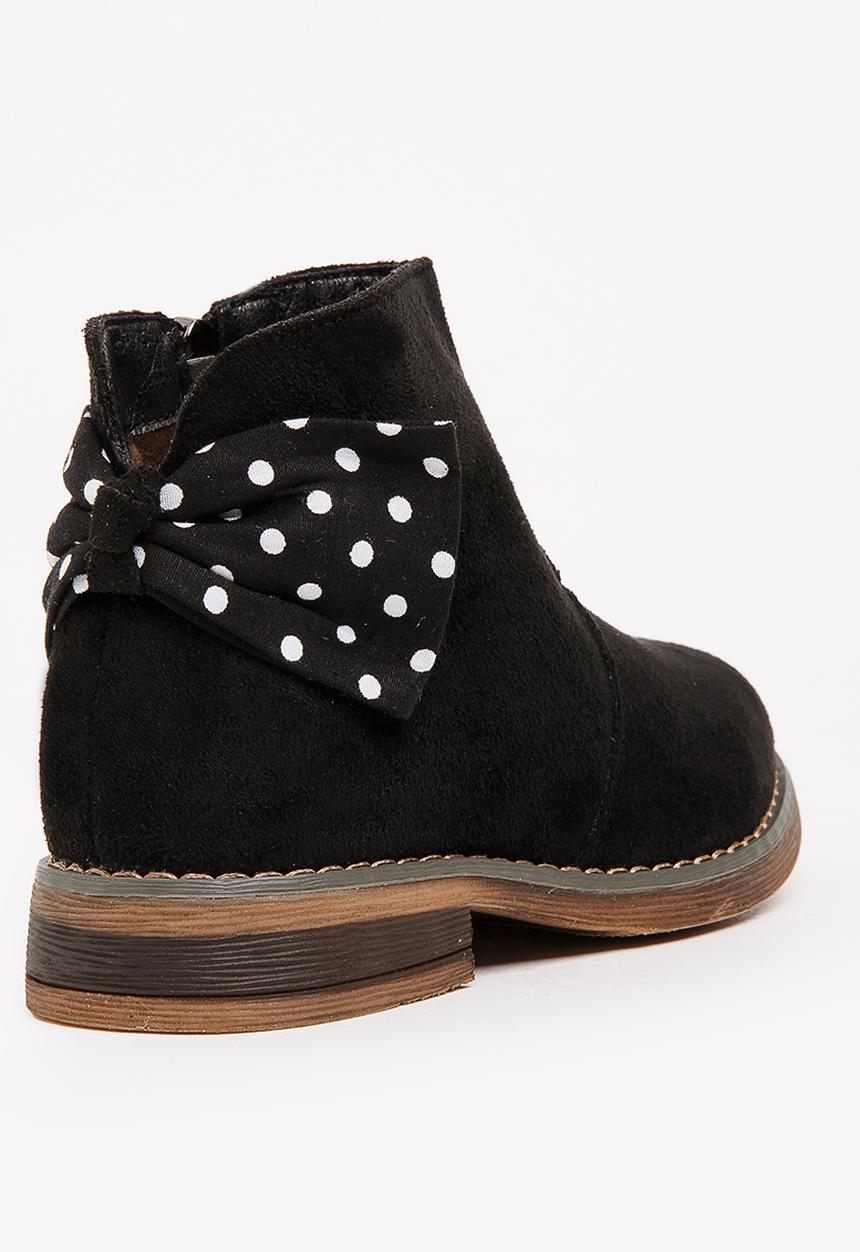 Pop Candy - Girls Ankle Boot Black