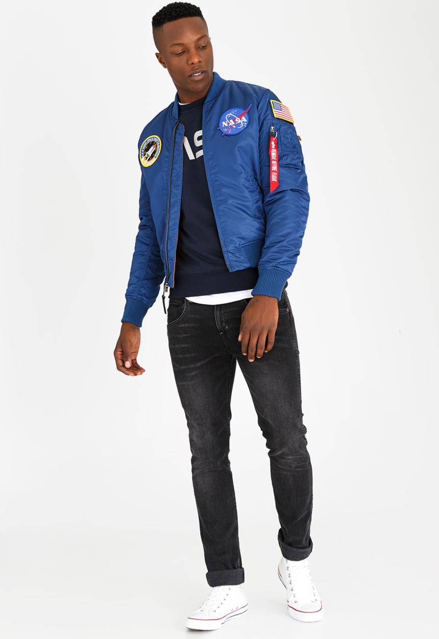 Alpha Industries - MA-1 VF NASA Jacket Blue