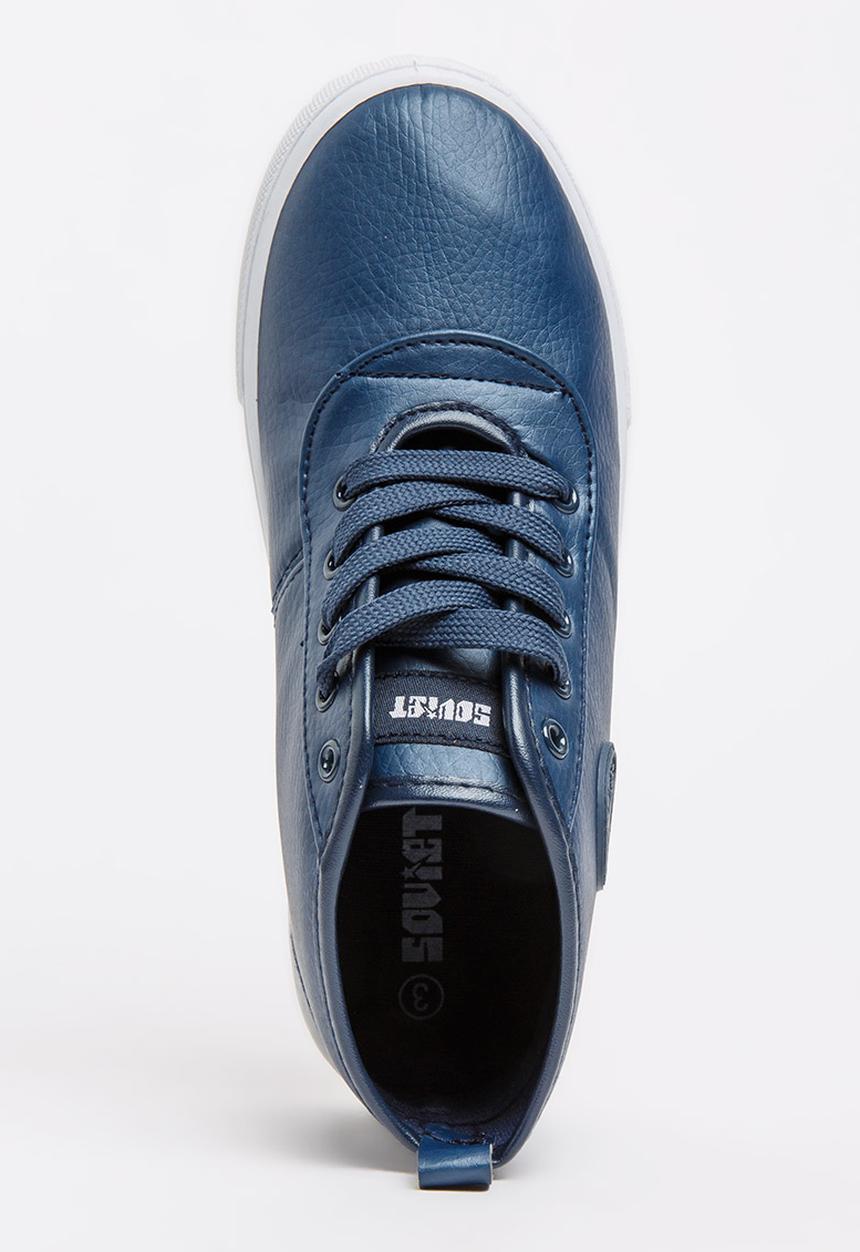 SOVIET - Callista Hi Cut Sneaker Navy