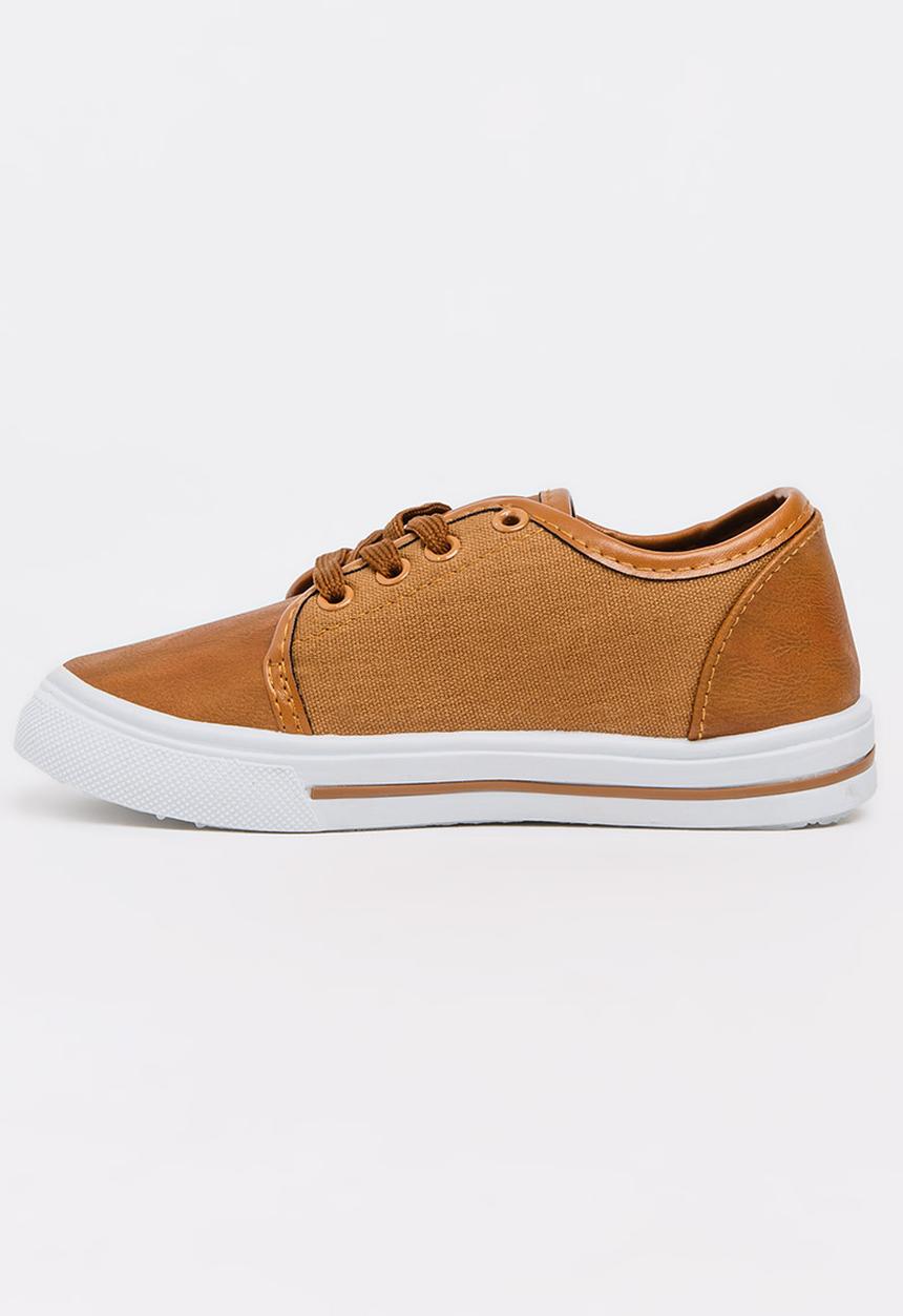 SOVIET - Basten Low Cut Sneaker Tan