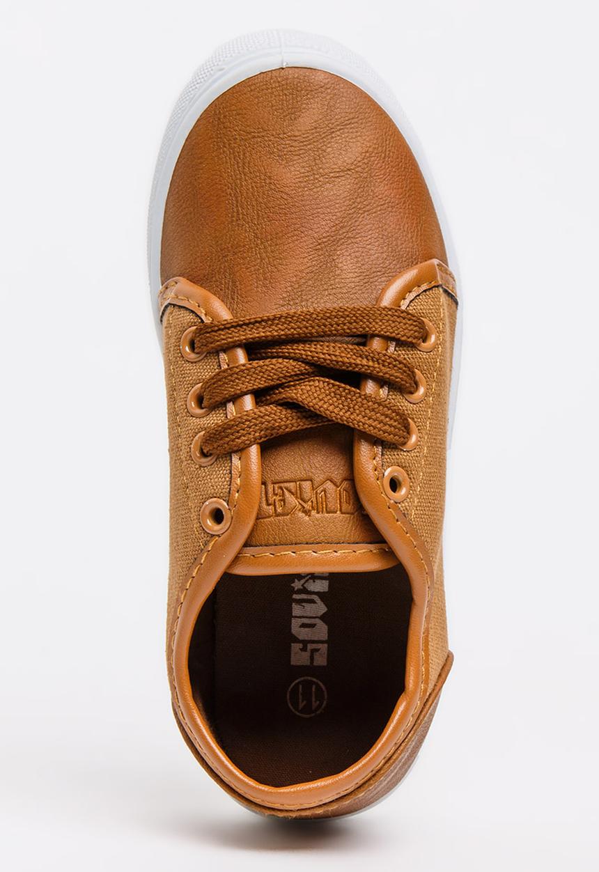 SOVIET - Basten Low Cut Sneaker Tan