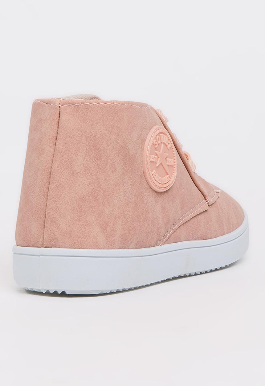 SOVIET - Buffon Hi Cut Sneaker Pale Pink
