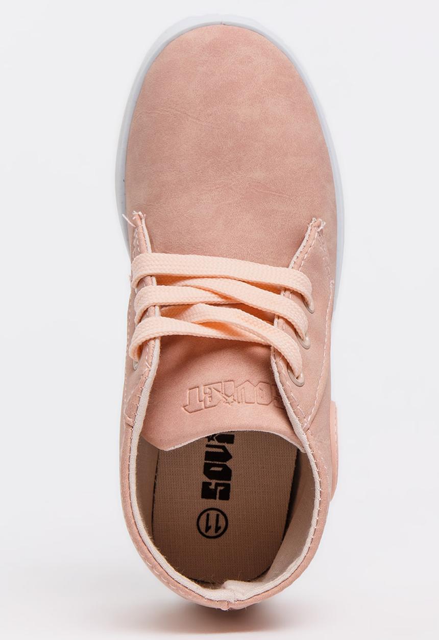 SOVIET - Buffon Hi Cut Sneaker Pale Pink