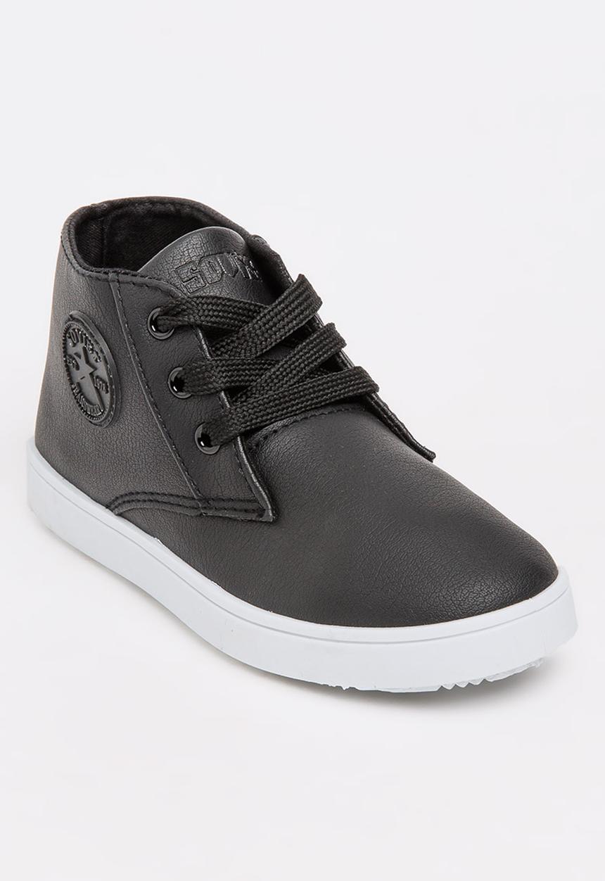 SOVIET - Buffon Hi Cut Sneaker Black