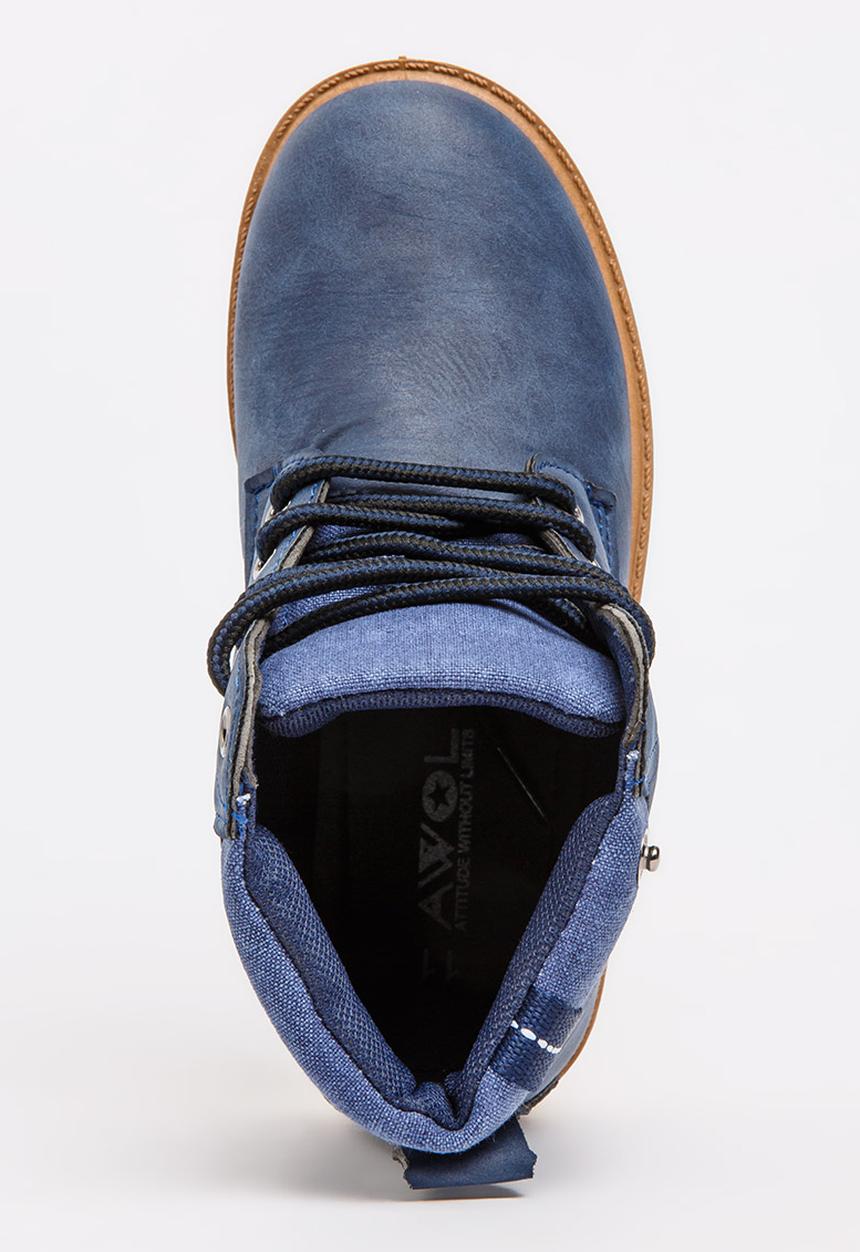 Jumbo - Lace Up Boot Navy