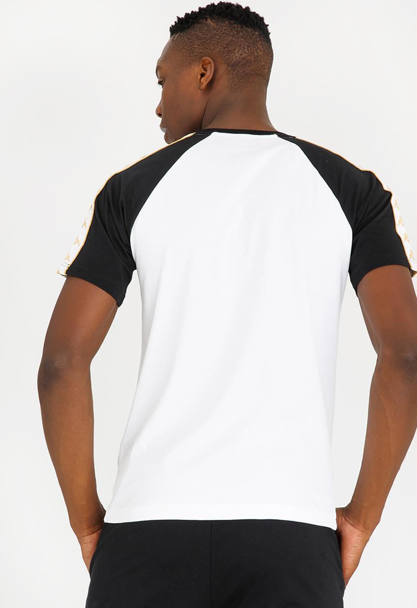 KAPPA - 222 Banda ATIKK Athletic Tee White