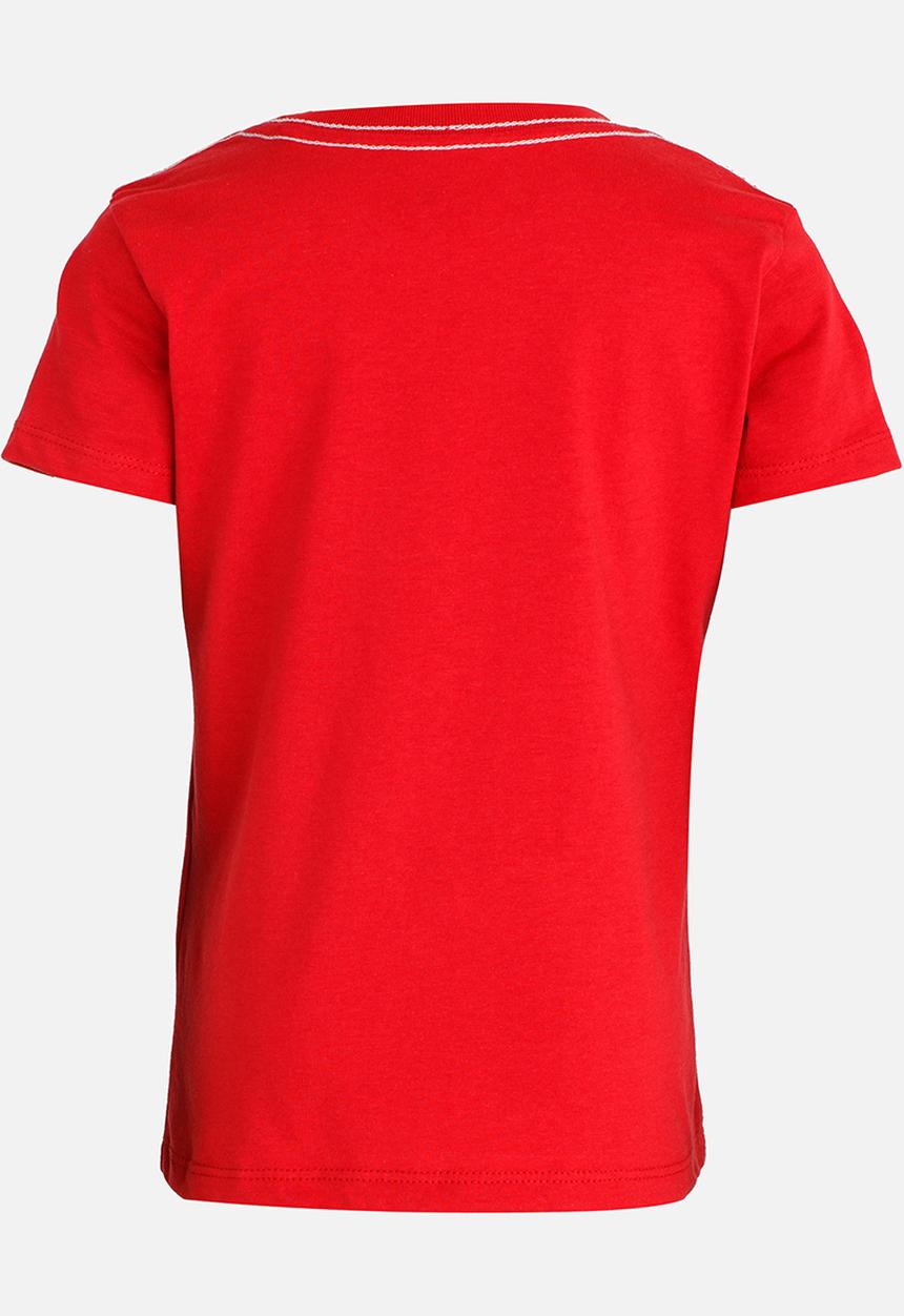 GUESS - Splatter Tee Red