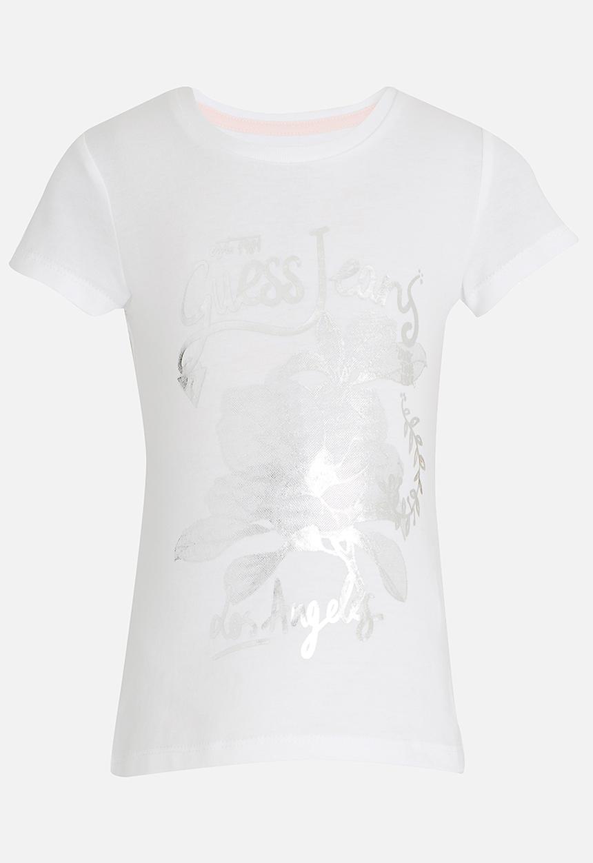 GUESS - Guess Jeans Flower White Tee