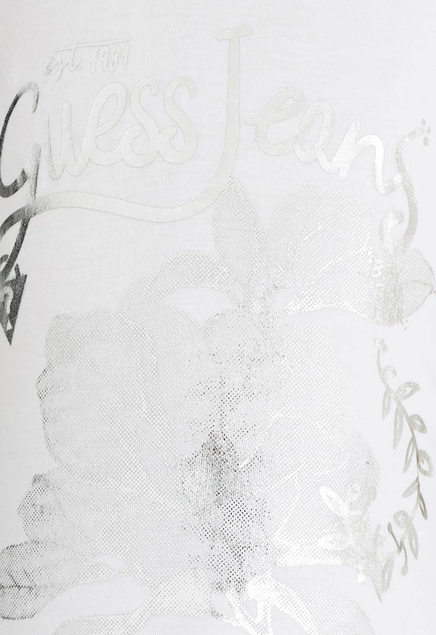 GUESS - Guess Jeans Flower White Tee