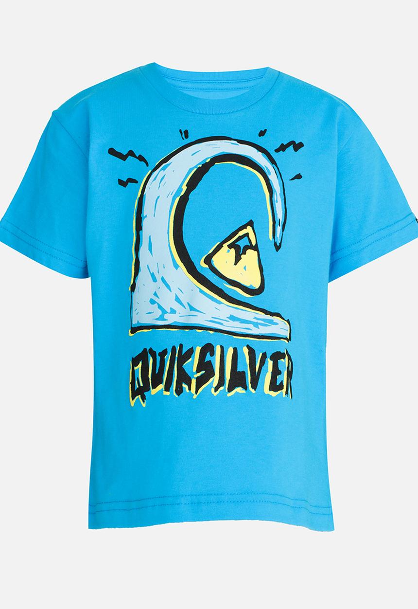 Quiksilver - Logololo Toddlers 3 Tee Mid Blue