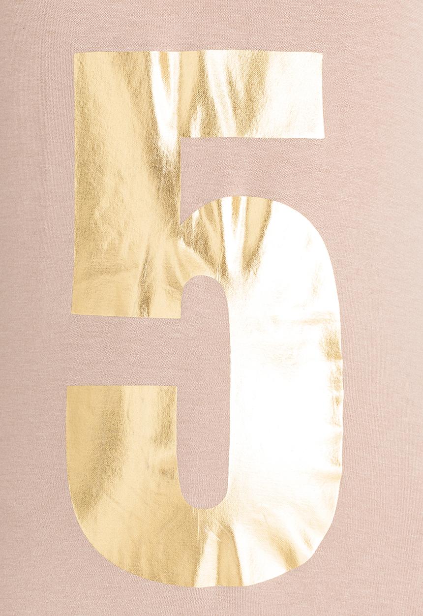 Twin Clothing - Hooded Print Dress Stone