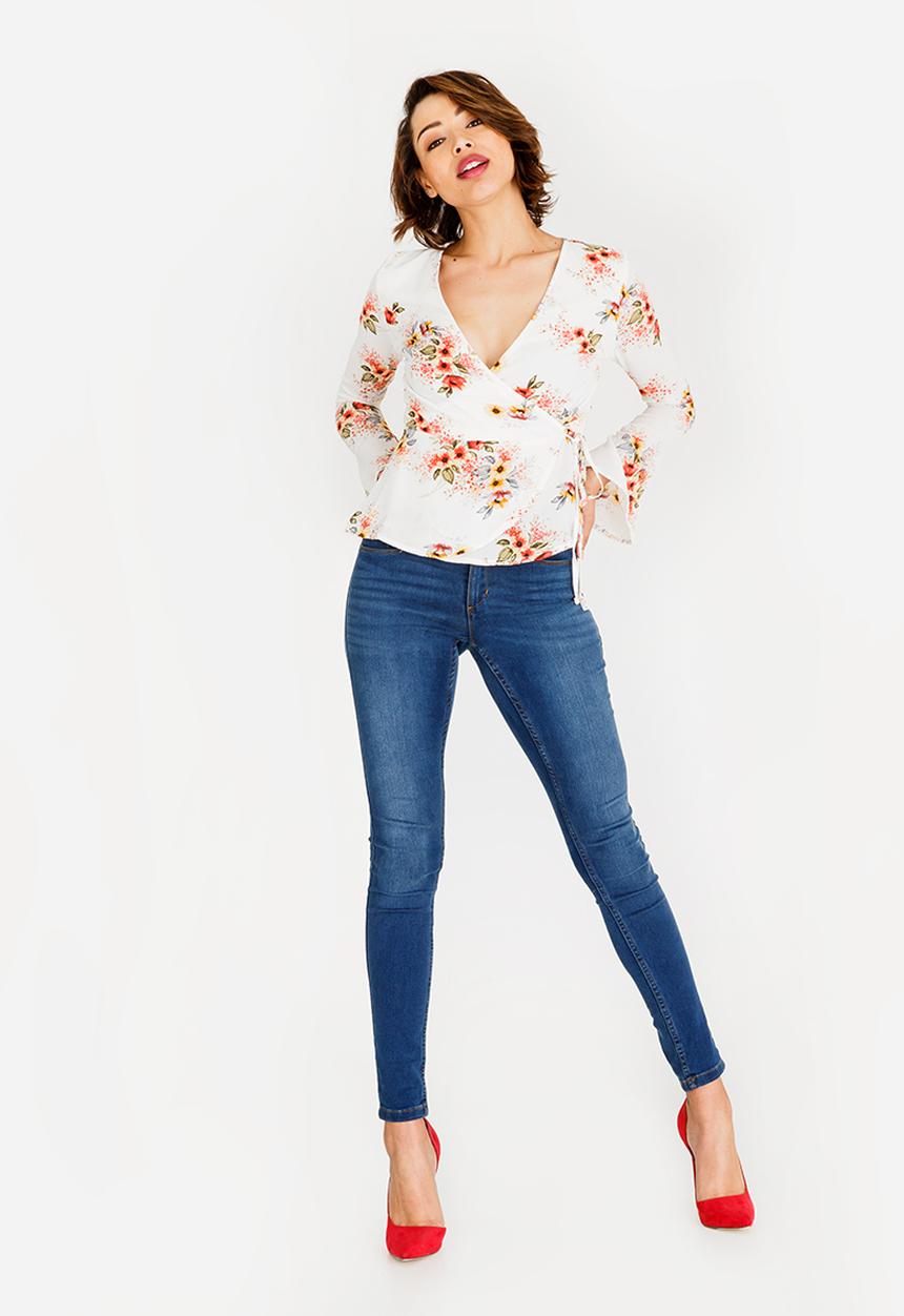Revenge - Wrap Top White
